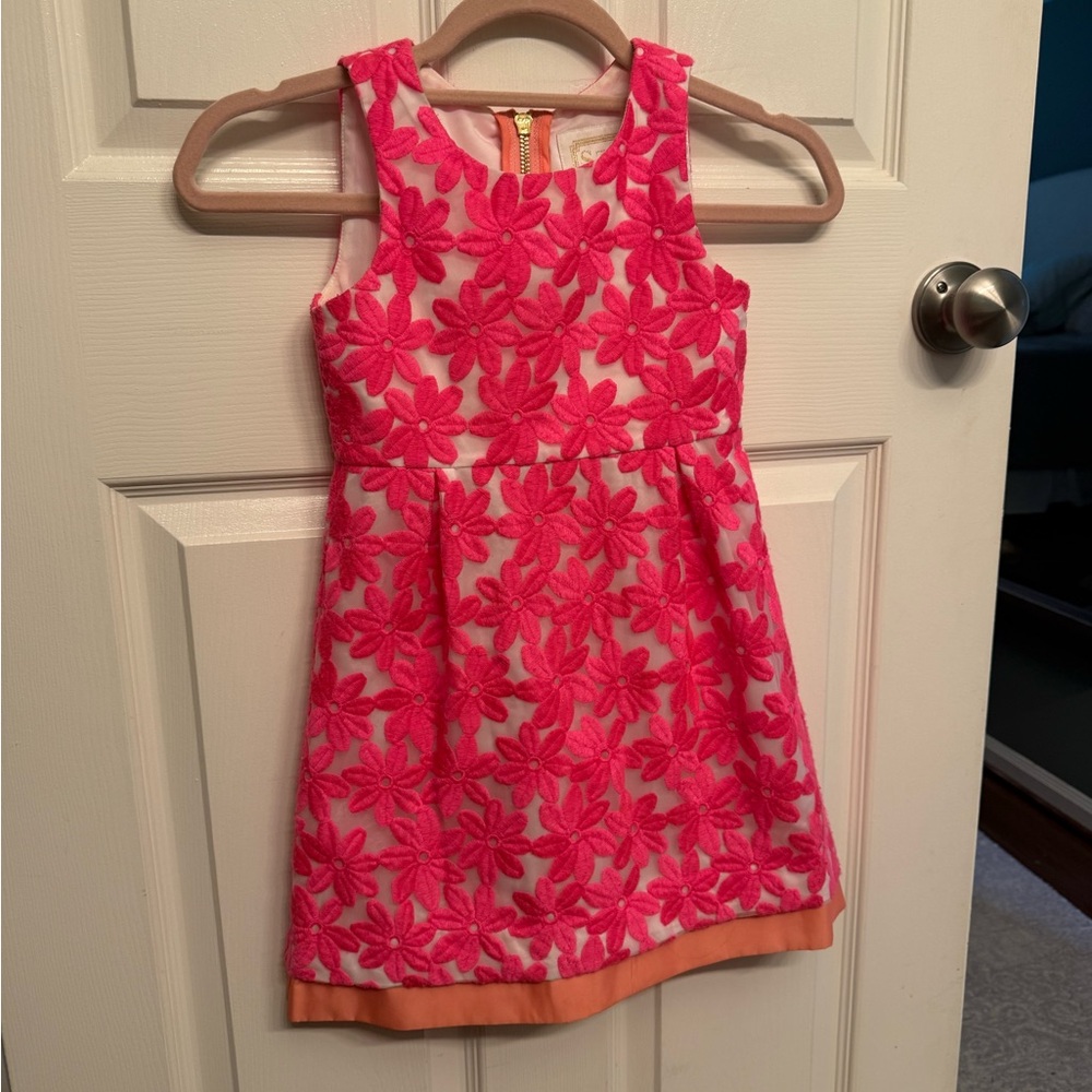Sail to Sable Girls’ Organza Cotton Candy Dress